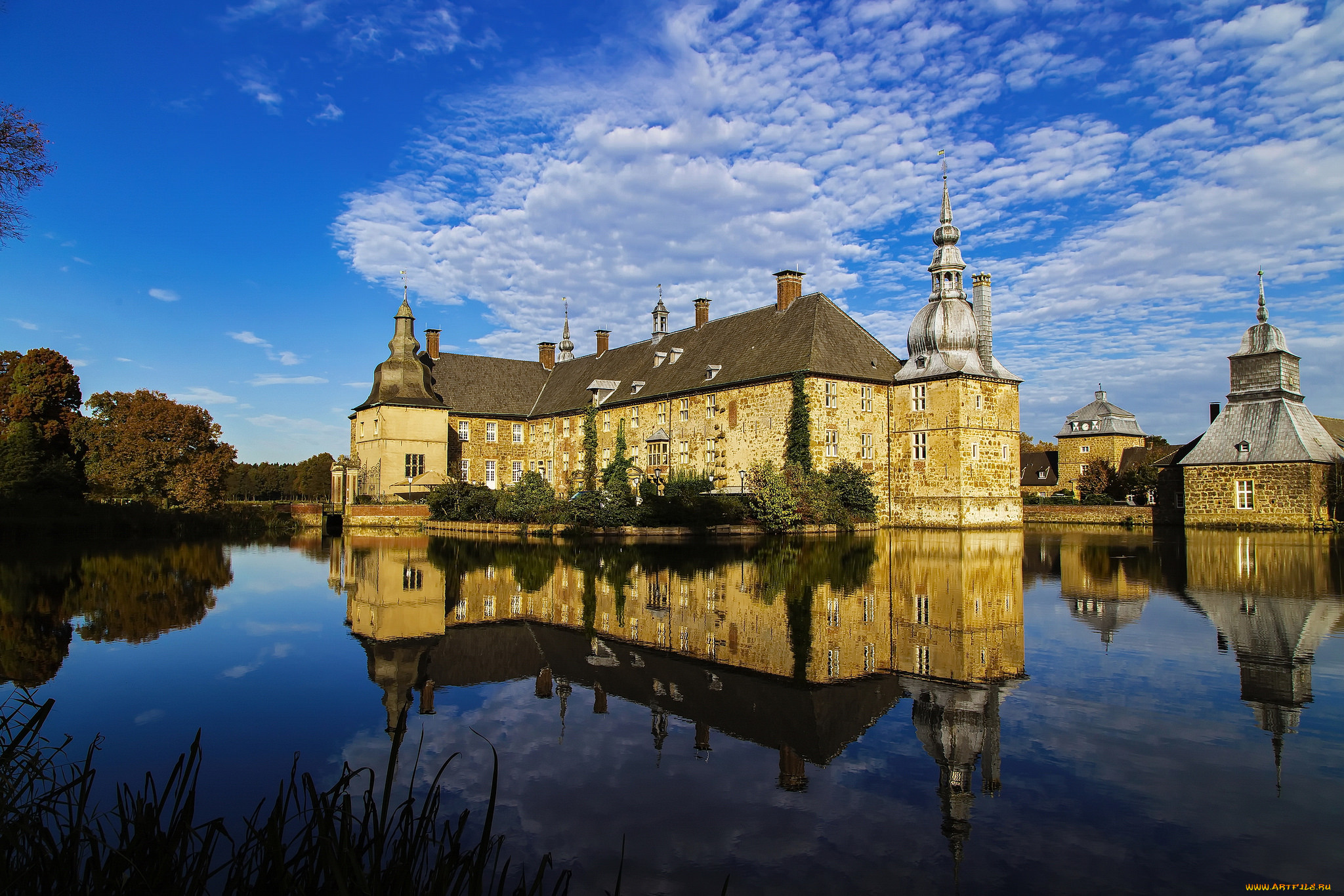 schloss lembeck - moated castle, ,  , , 